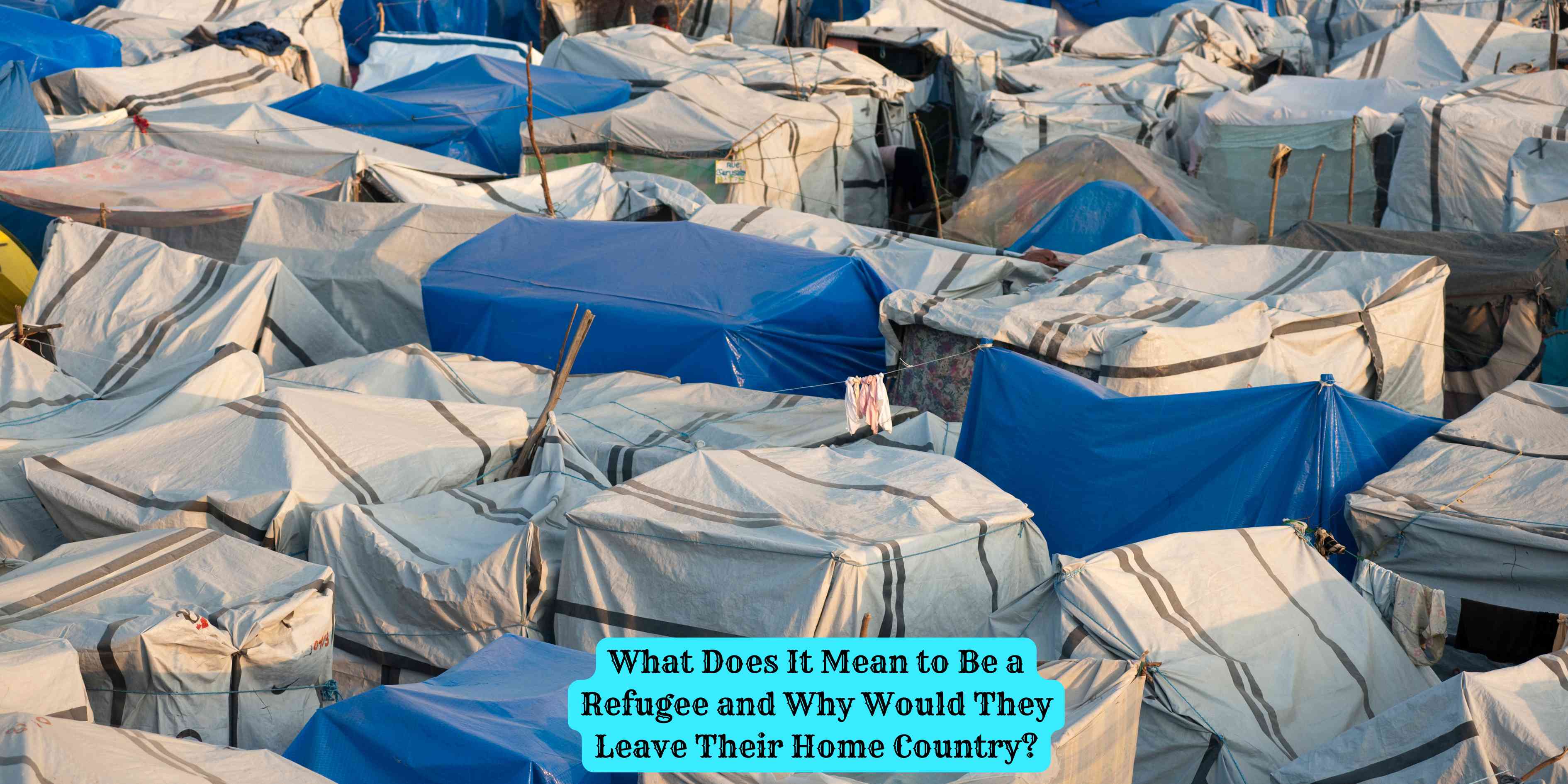 What Does It Mean to Be a Refugee and Why Would They Leave Their Home Country?