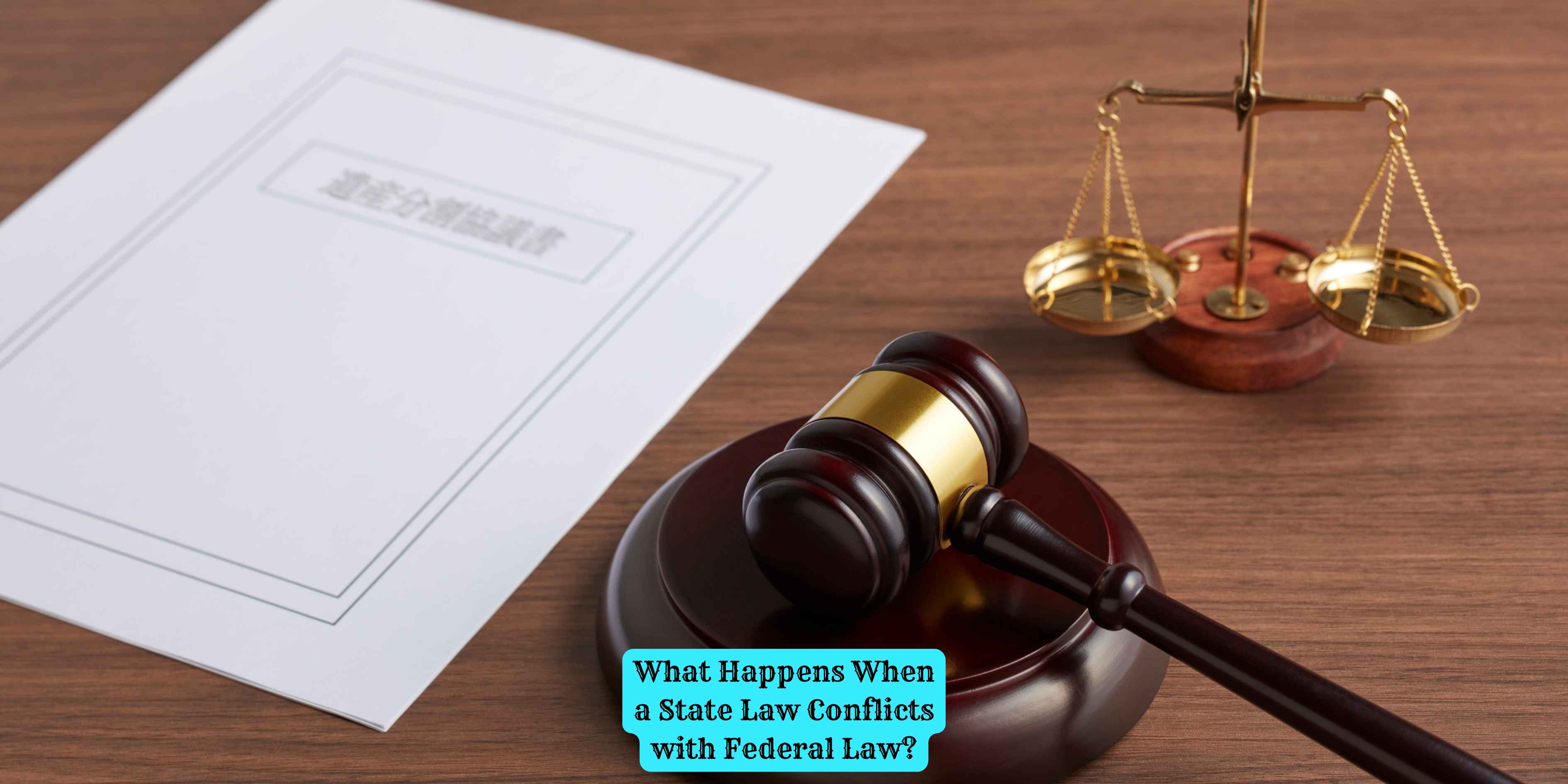 What Happens When a State Law Conflicts with Federal Law?