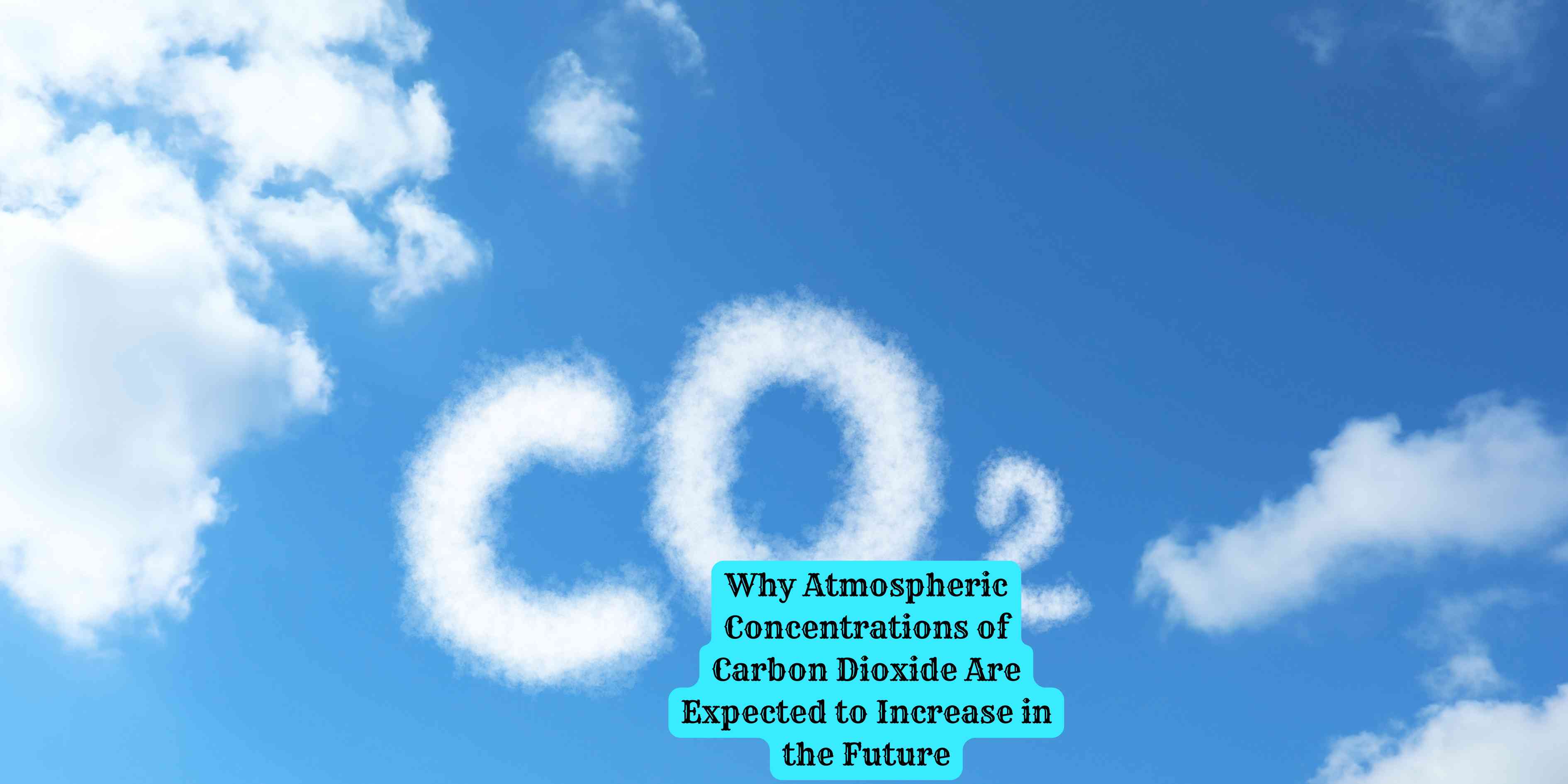 Why Atmospheric Concentrations of Carbon Dioxide Are Expected to Increase in the Future