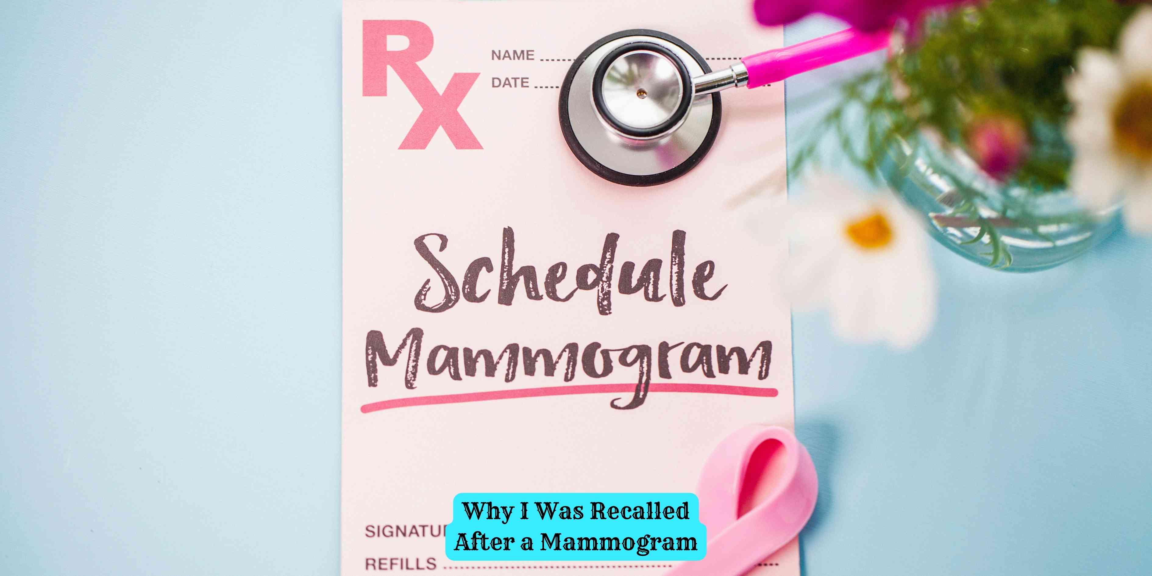 Why I Was Recalled After a Mammogram