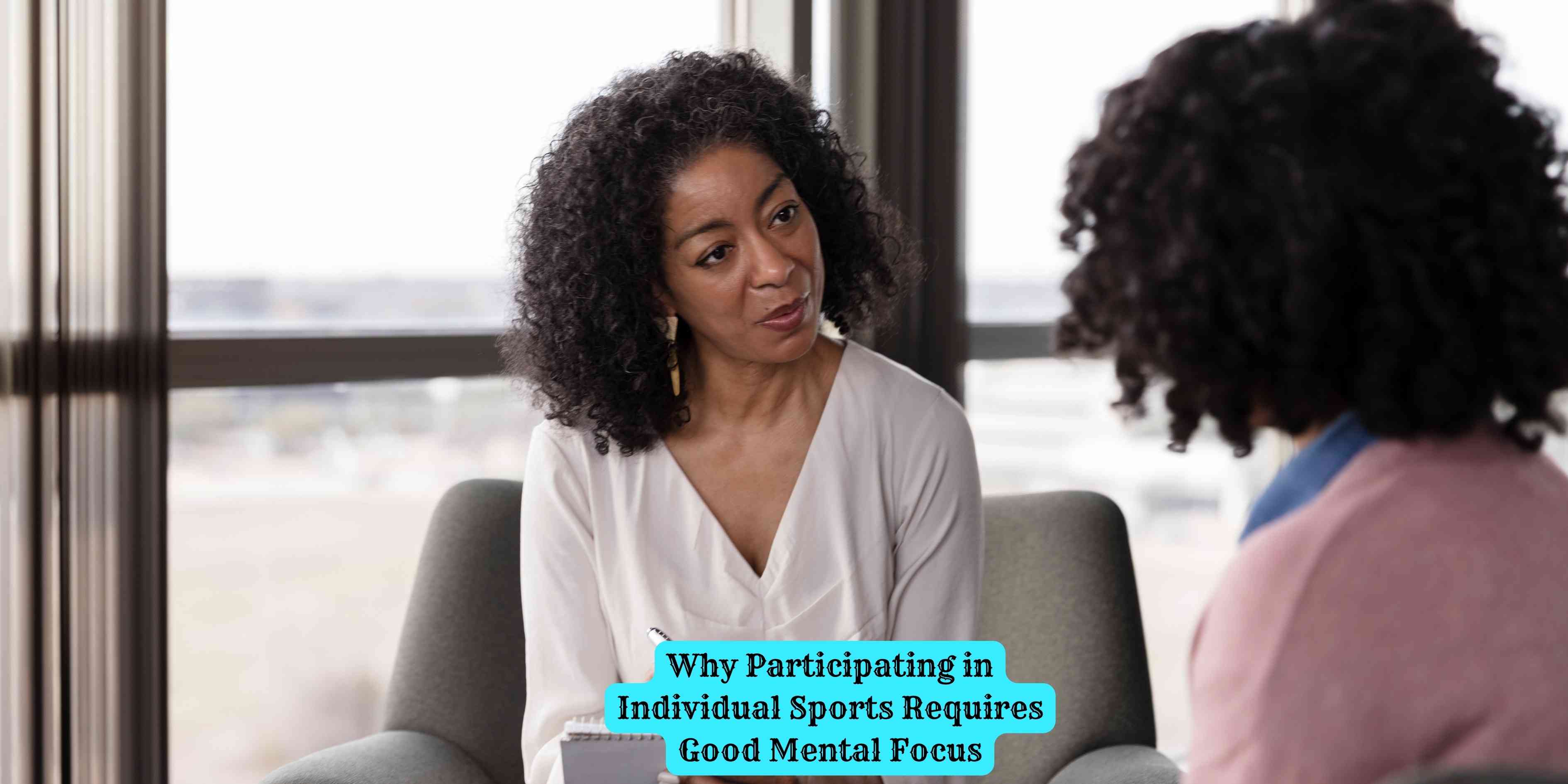 Why Participating in Individual Sports Requires Good Mental Focus