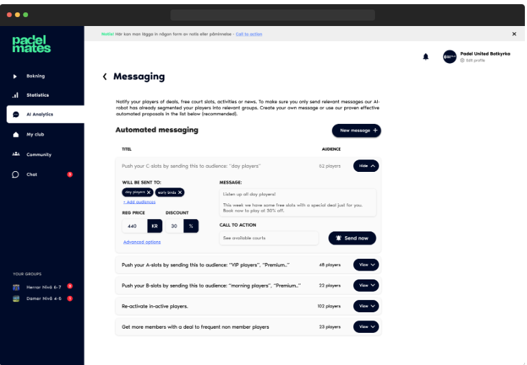 Club Management & Membership Tools