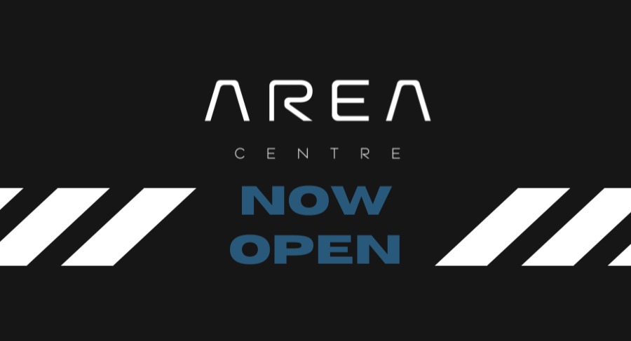 AREA centre - NOW OPEN -  logo