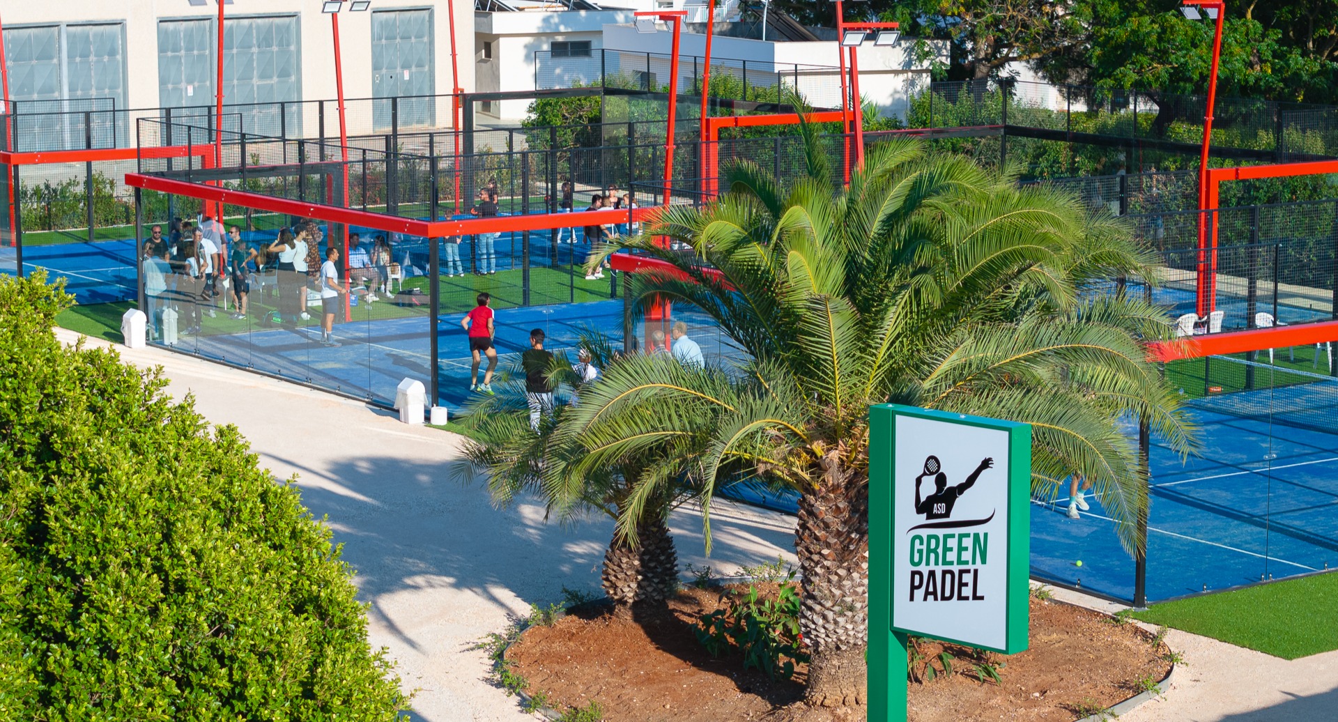 A.S.D.GREEN PADEL logo