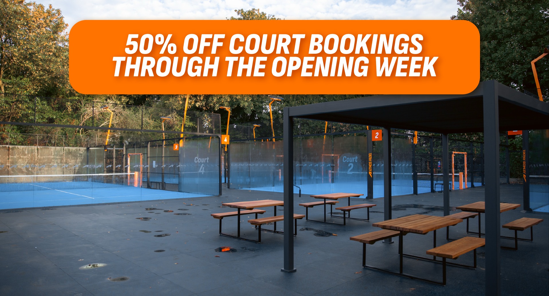 Atmos Padel Chesterfield (50% OFF OPENING WEEK) logo