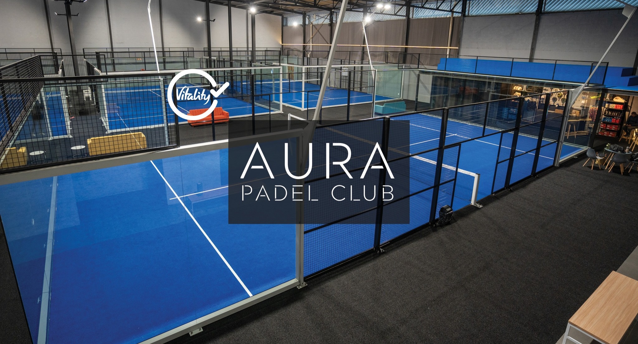 Aura Padel Club logo