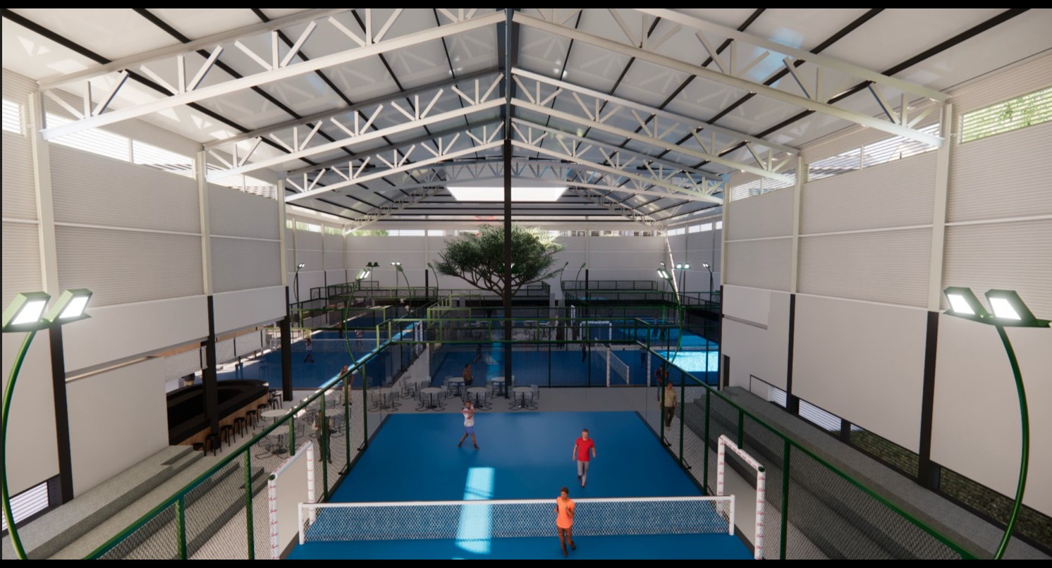 Balwin Padel | Waterfall City  logo