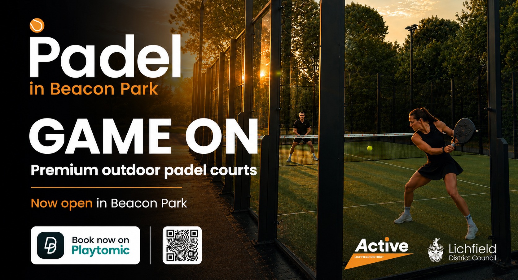 Padel in Beacon Park  logo