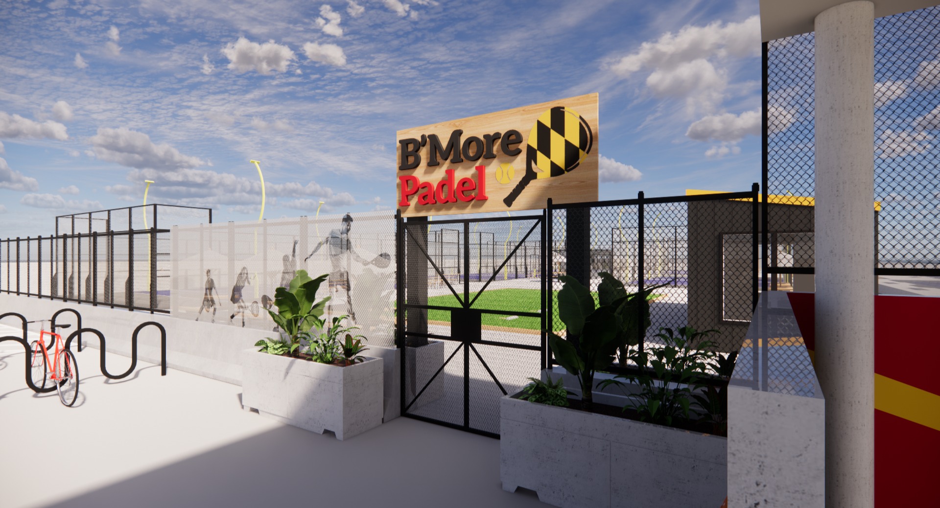 BMorePadel logo