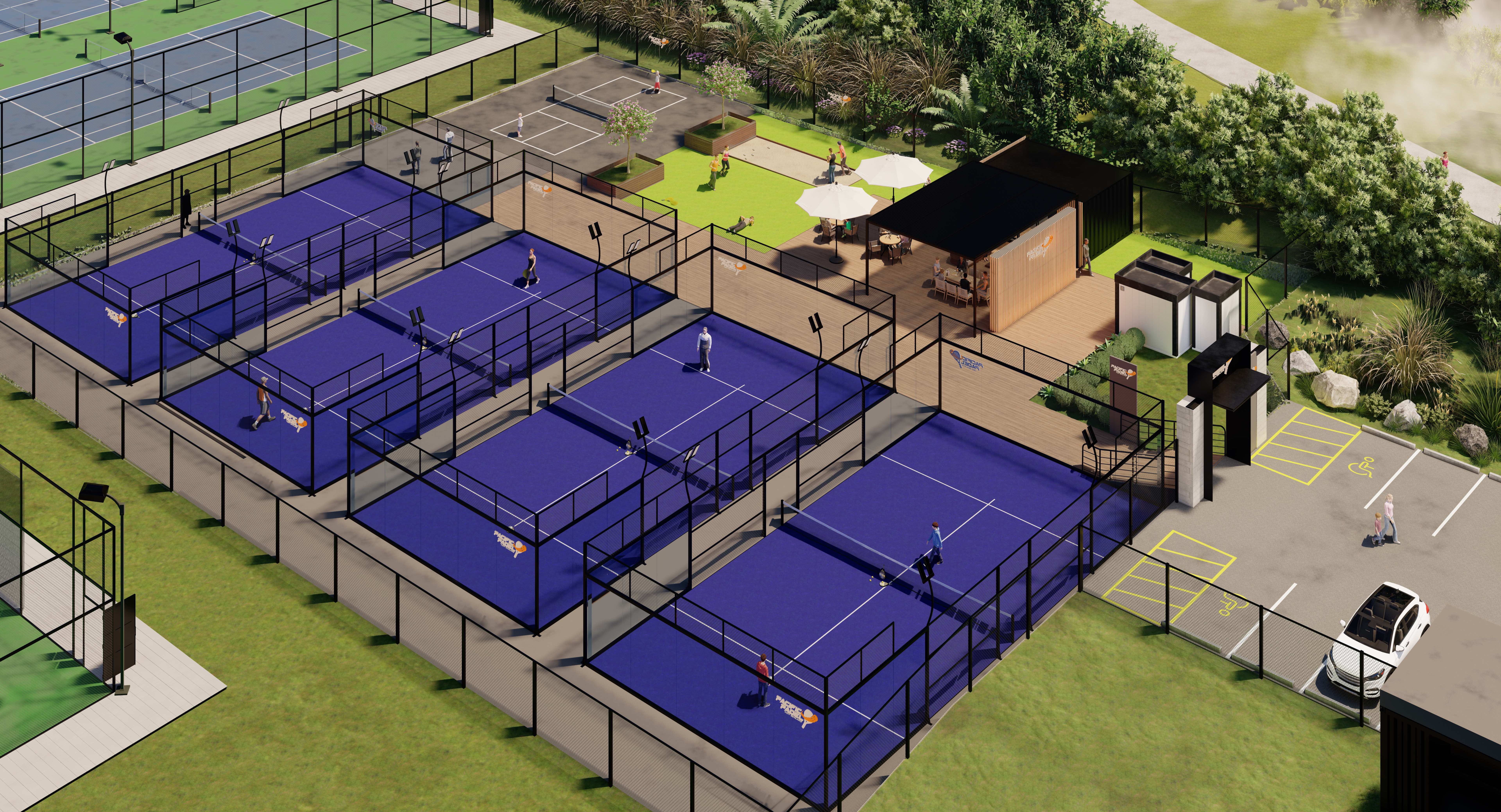 Pacific Padel Albany logo