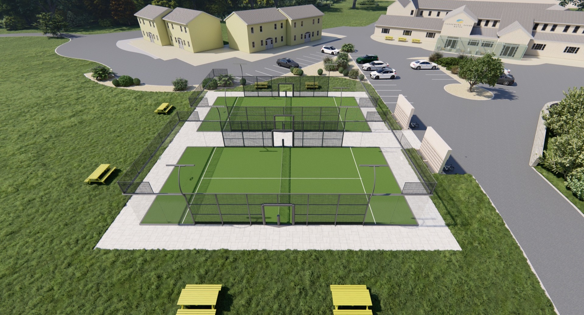 Connemara Sands Padel Club logo