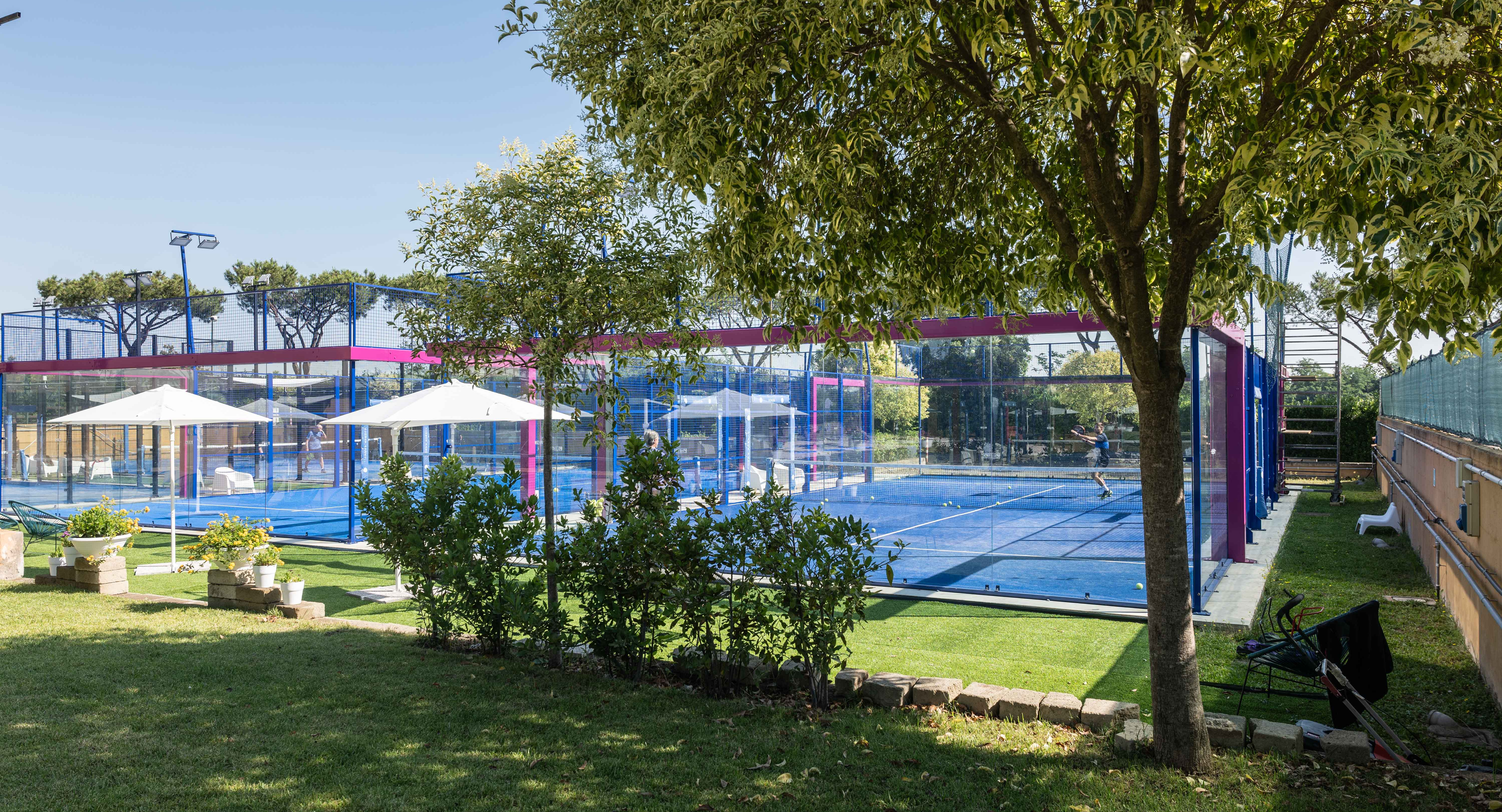  Flower Padel Village Real logo