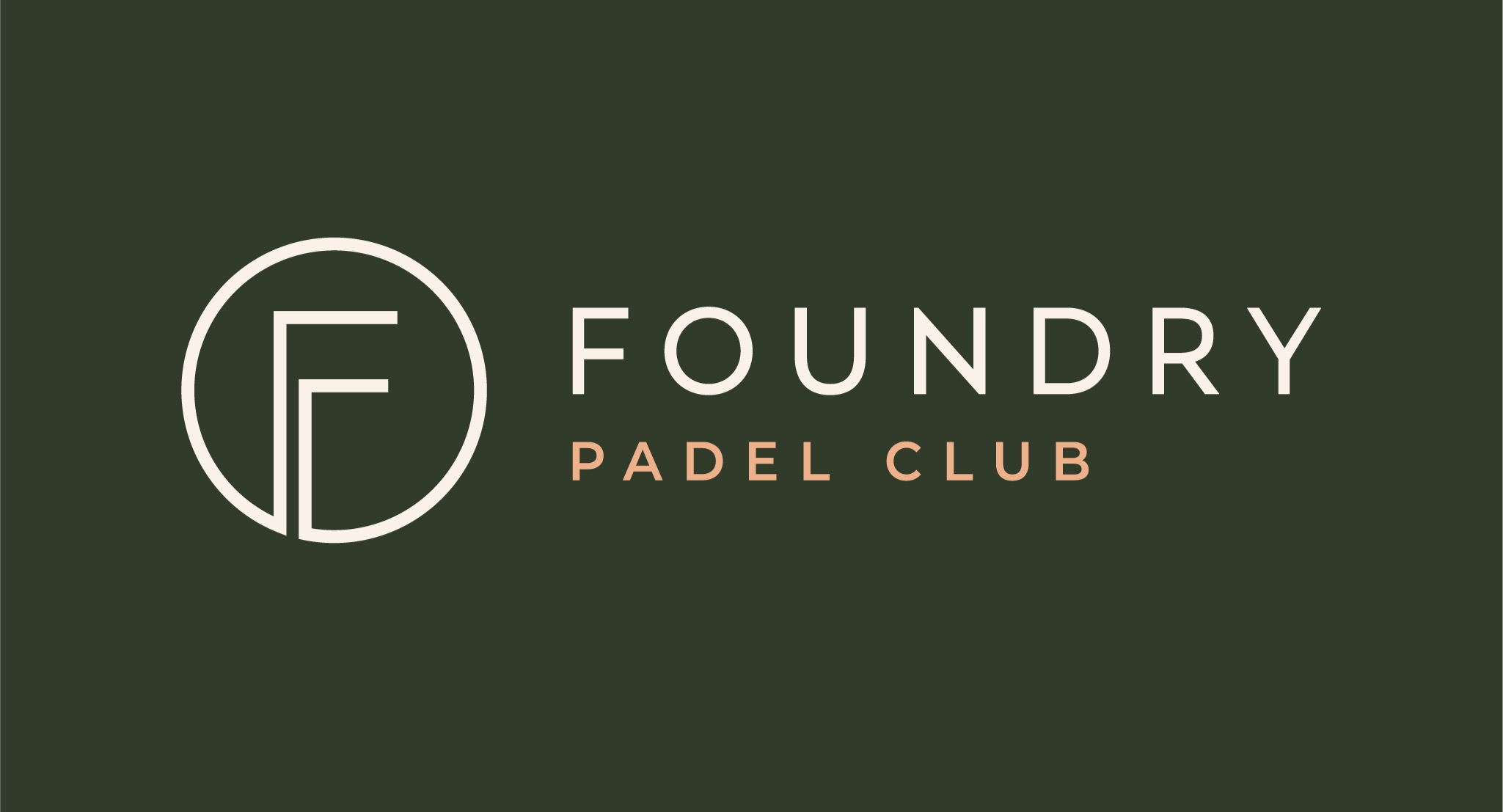 Foundry Padel Club (Opening Oct 2026) logo