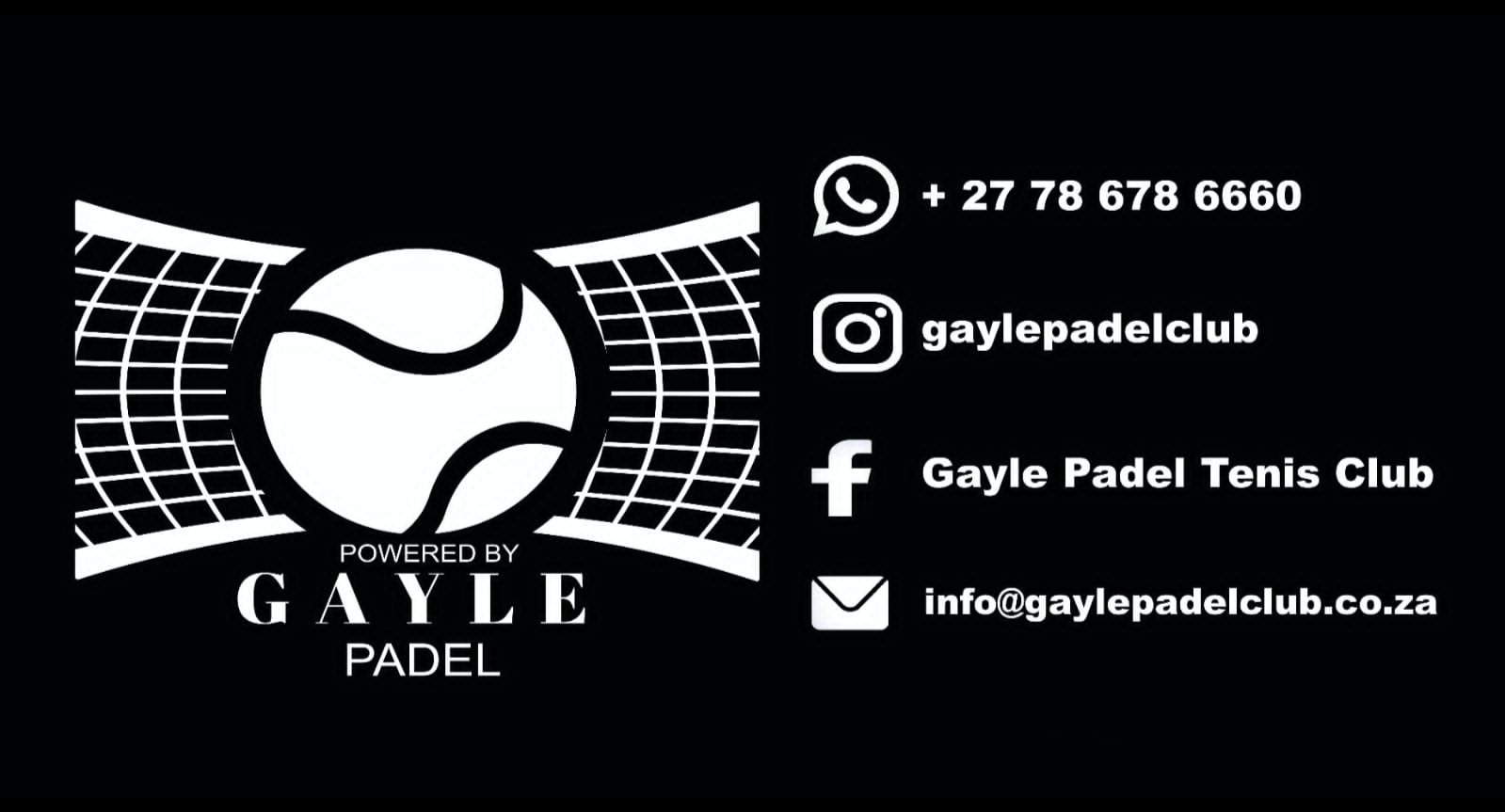 Gayle Padel Club @ Hillcrest Morewood Activity Centre  logo