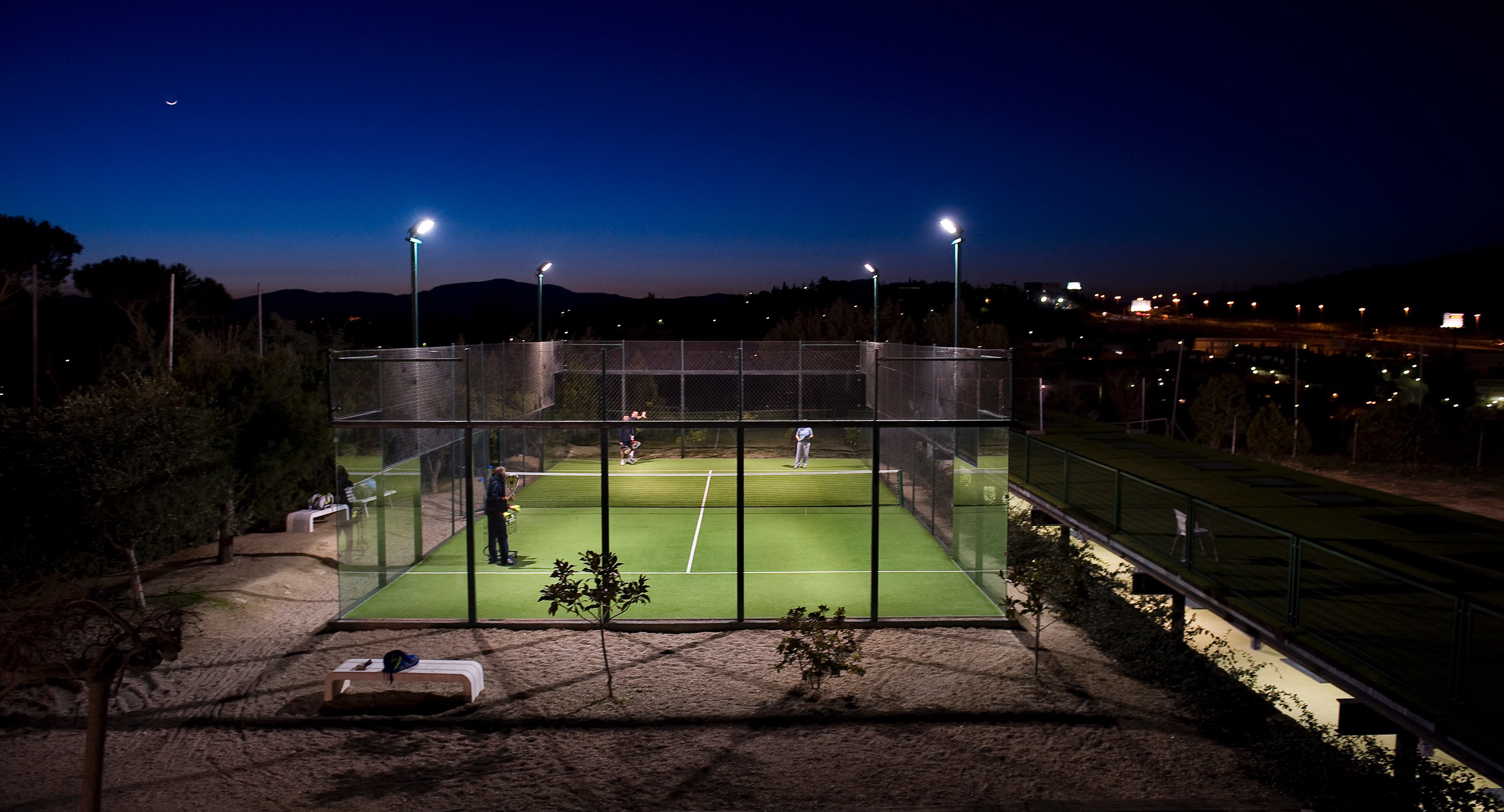 Green Paddock Padel logo