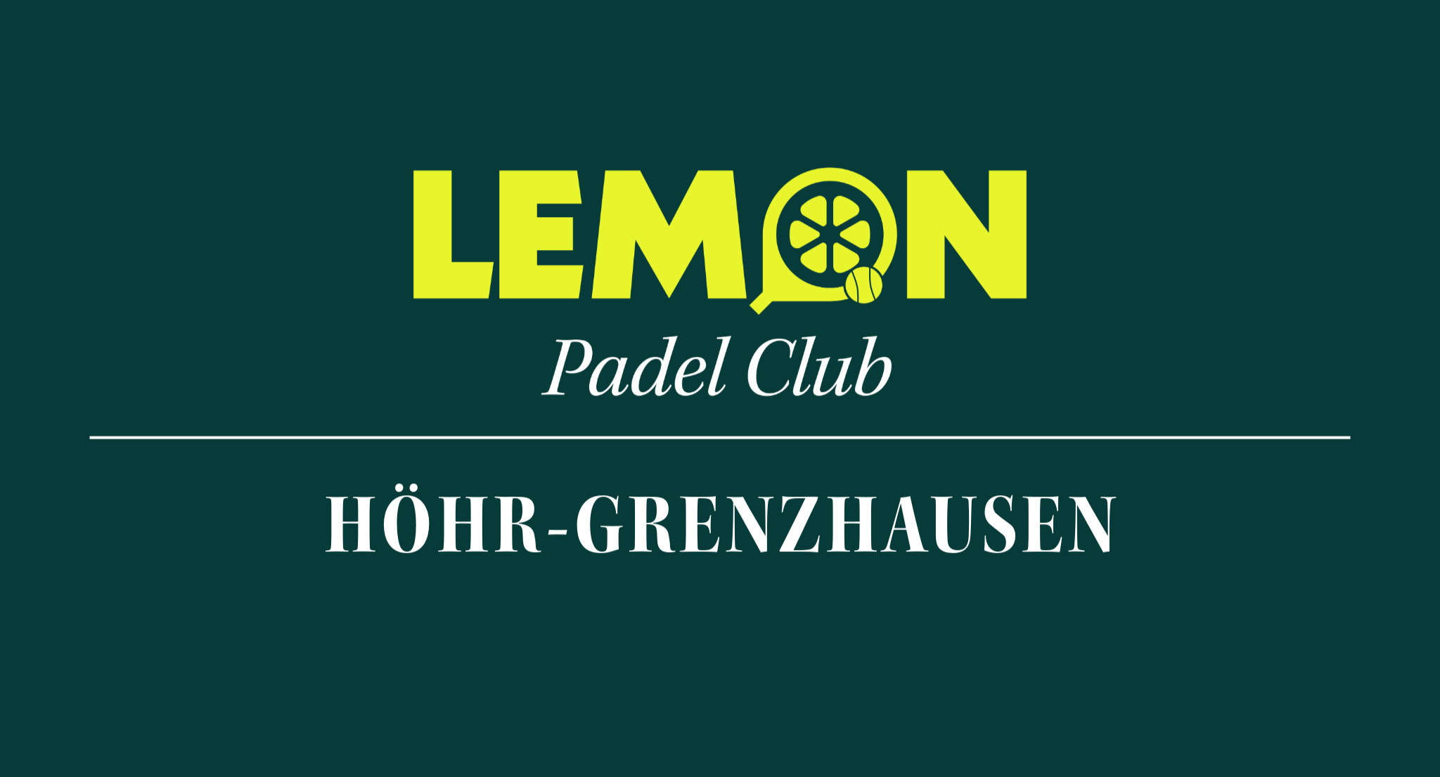 Lemon Padel Club | Höhr-Grenzhausen logo