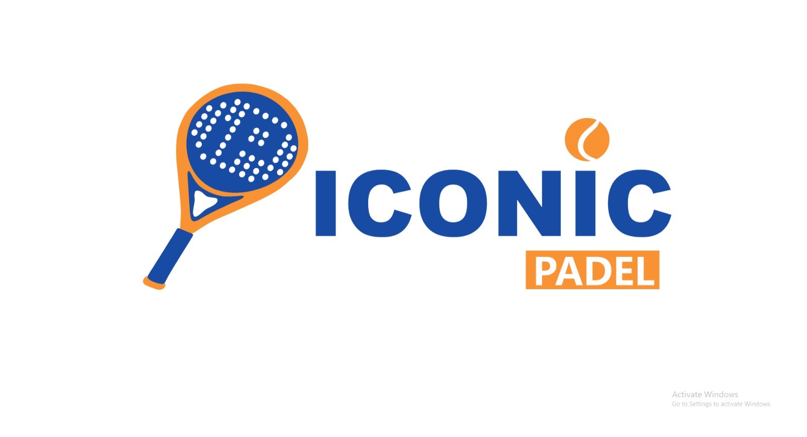 Iconic padel logo