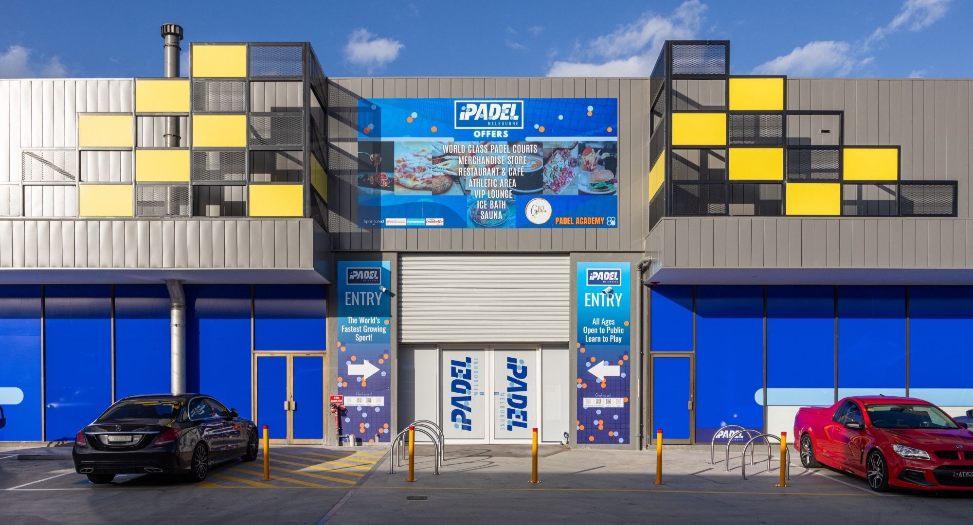 iPadel Melbourne  logo