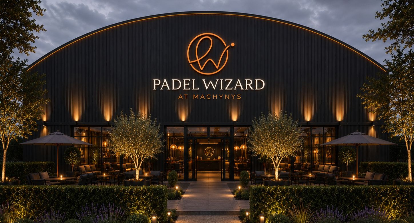 Machynys - Padel Wizard (COMING SOON!) logo