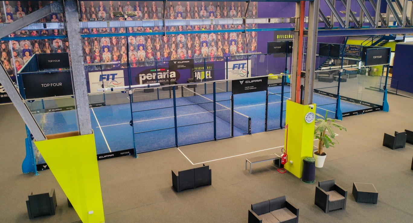 Officina del Padel Villafalletto logo