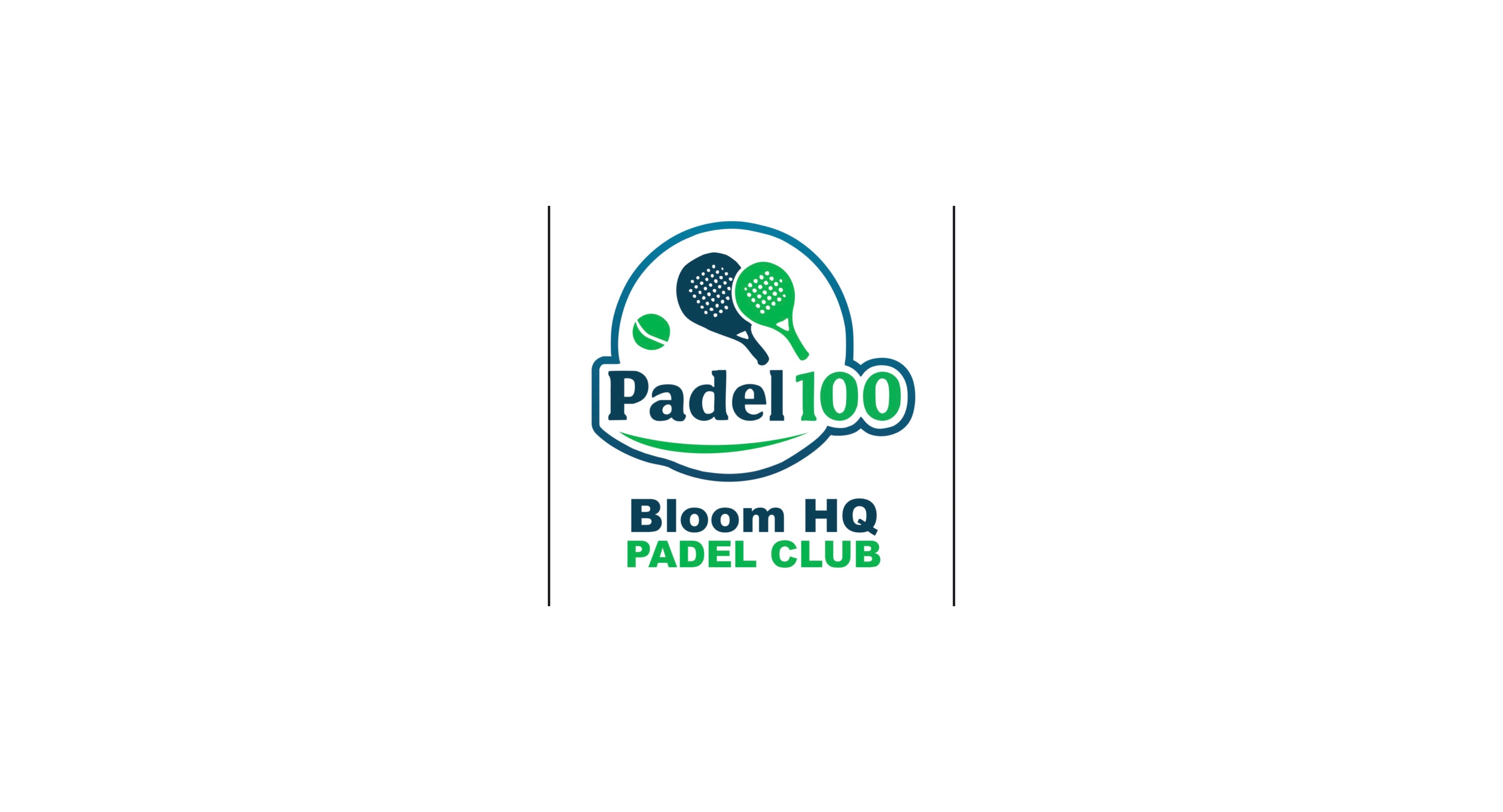 Padel 100 Bloom HQ Padel Club logo