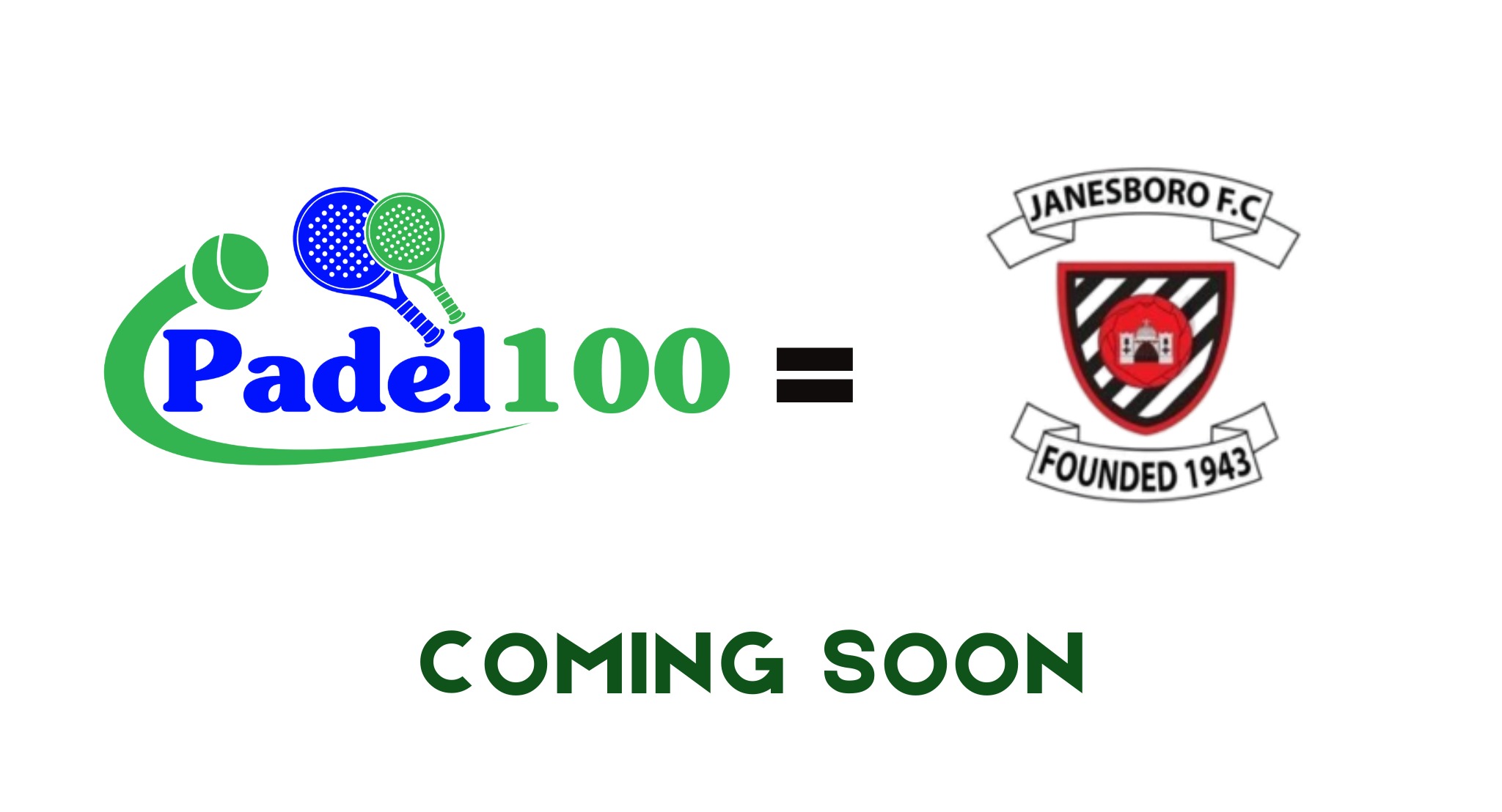 Padel 100 - Janesboro FC Coming Soon