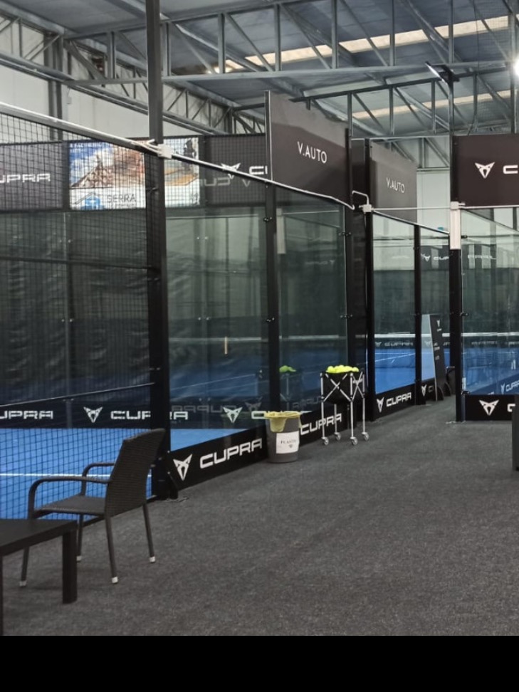 Padel-in Cupra Arena logo