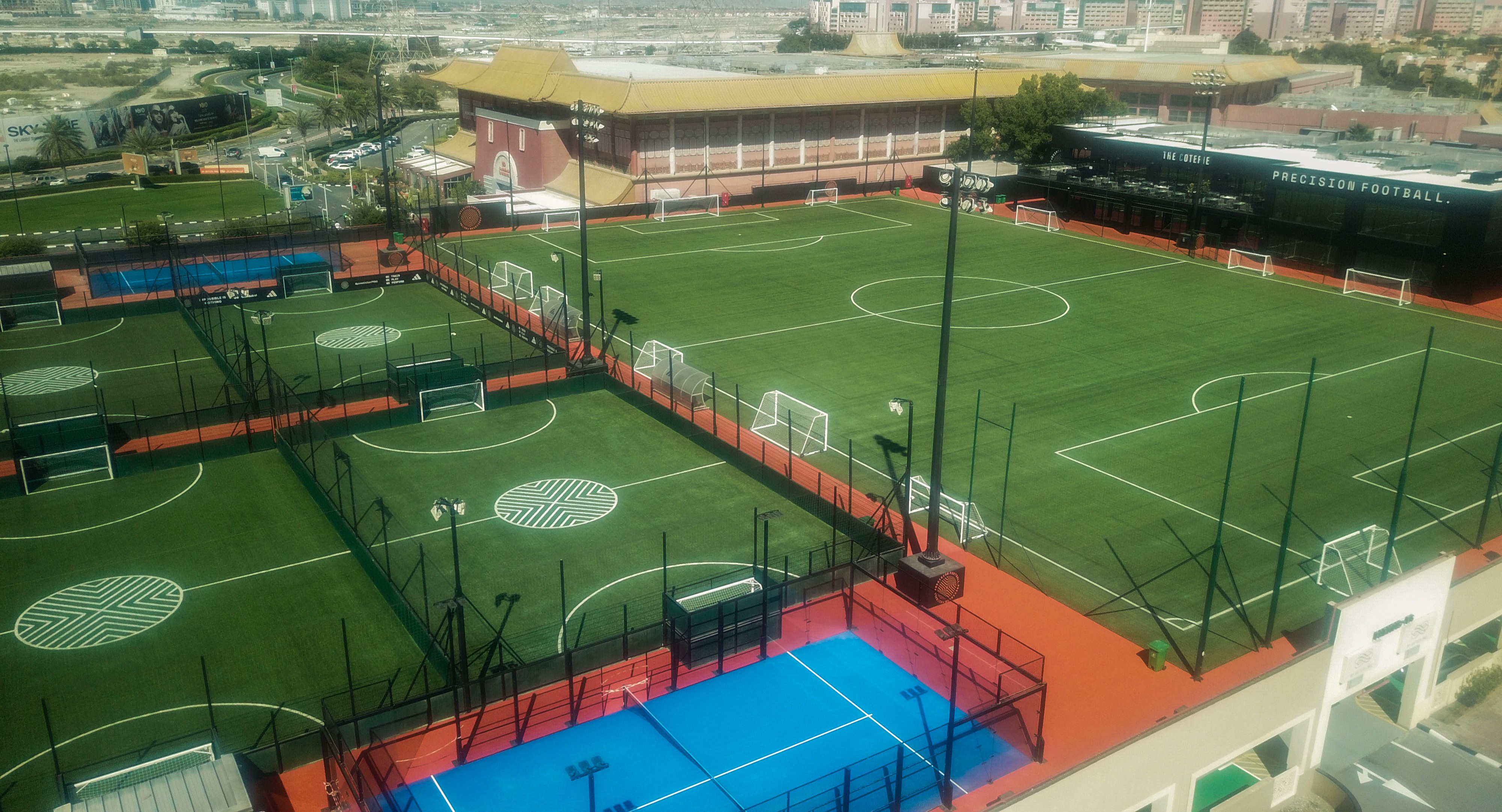 Padel @ Precision Football logo
