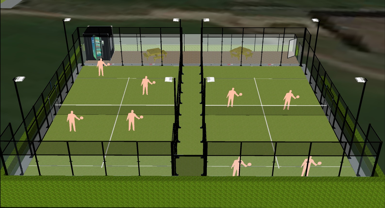 Padel Vorselaar  logo