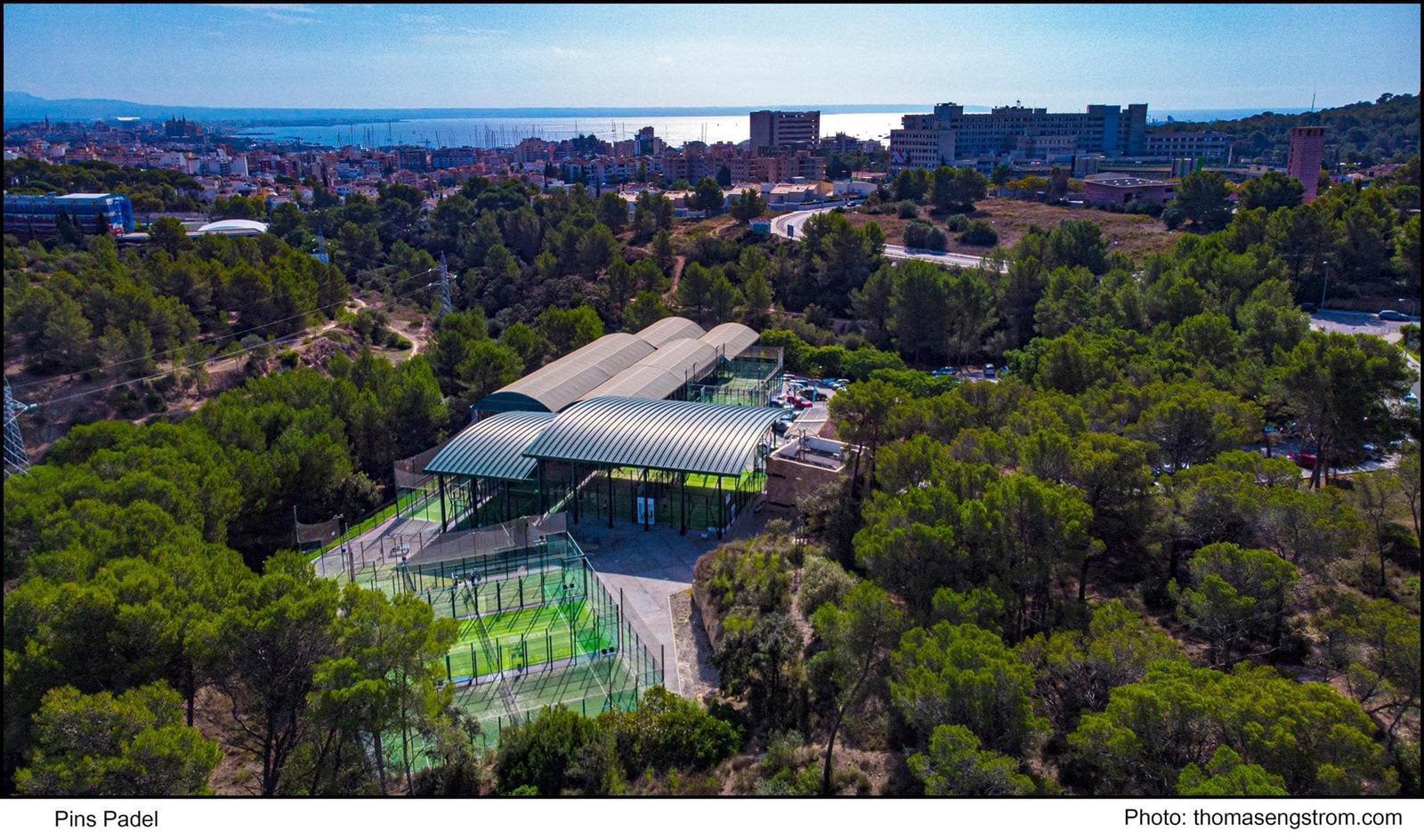 Pins Padel Club  logo