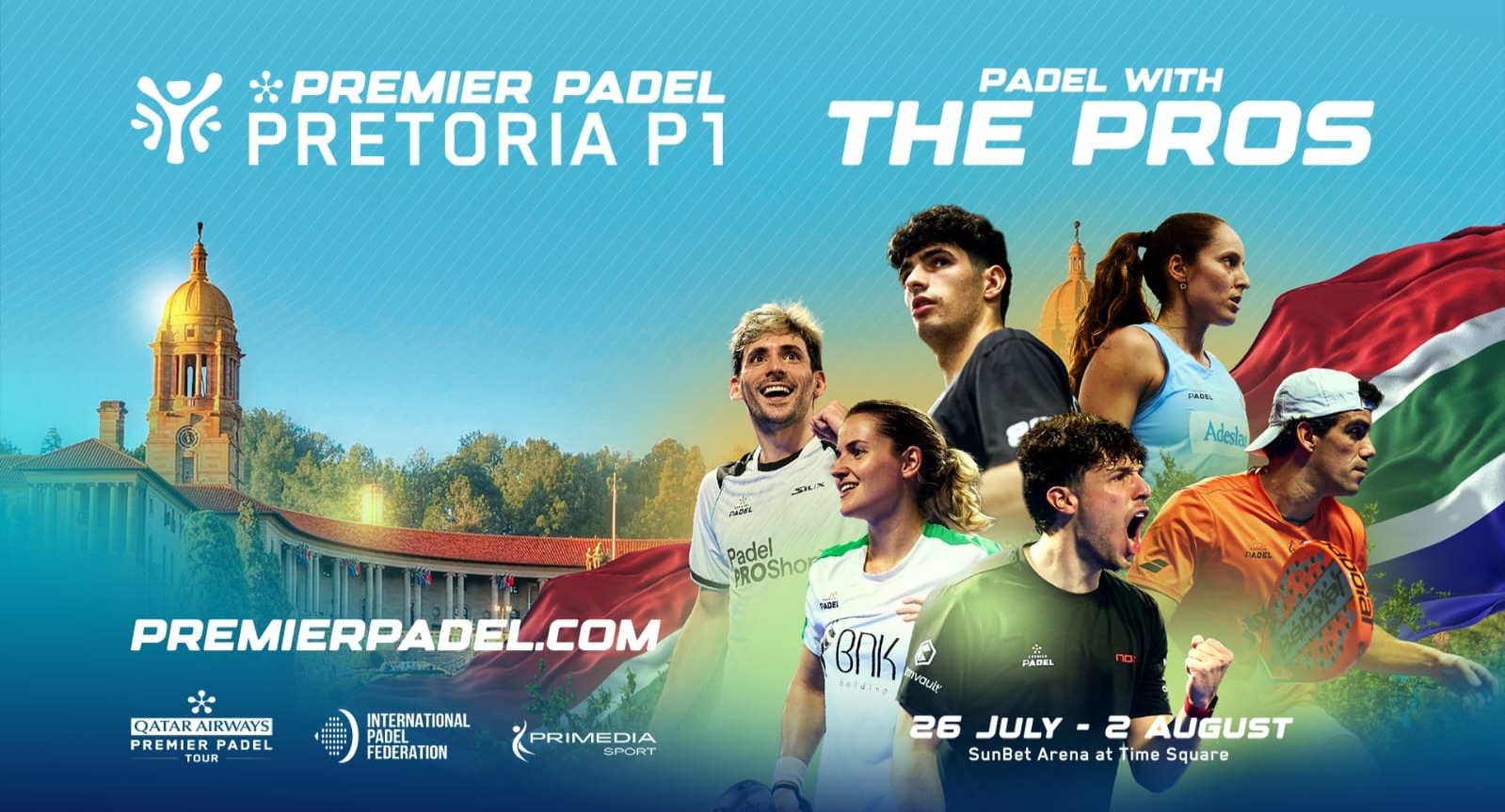 Premier Padel Pretoria P1 logo