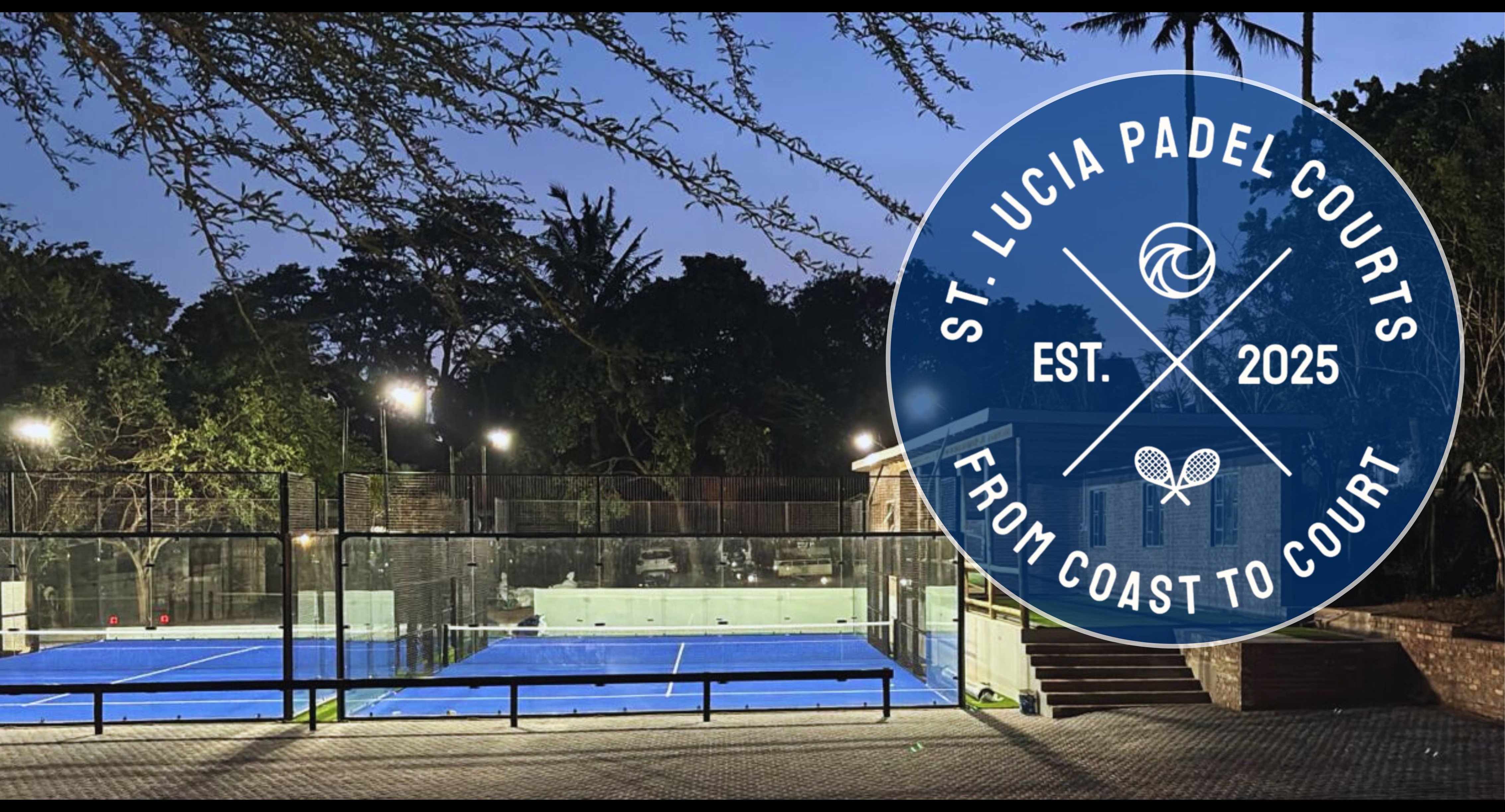 St Lucia Padel Courts logo