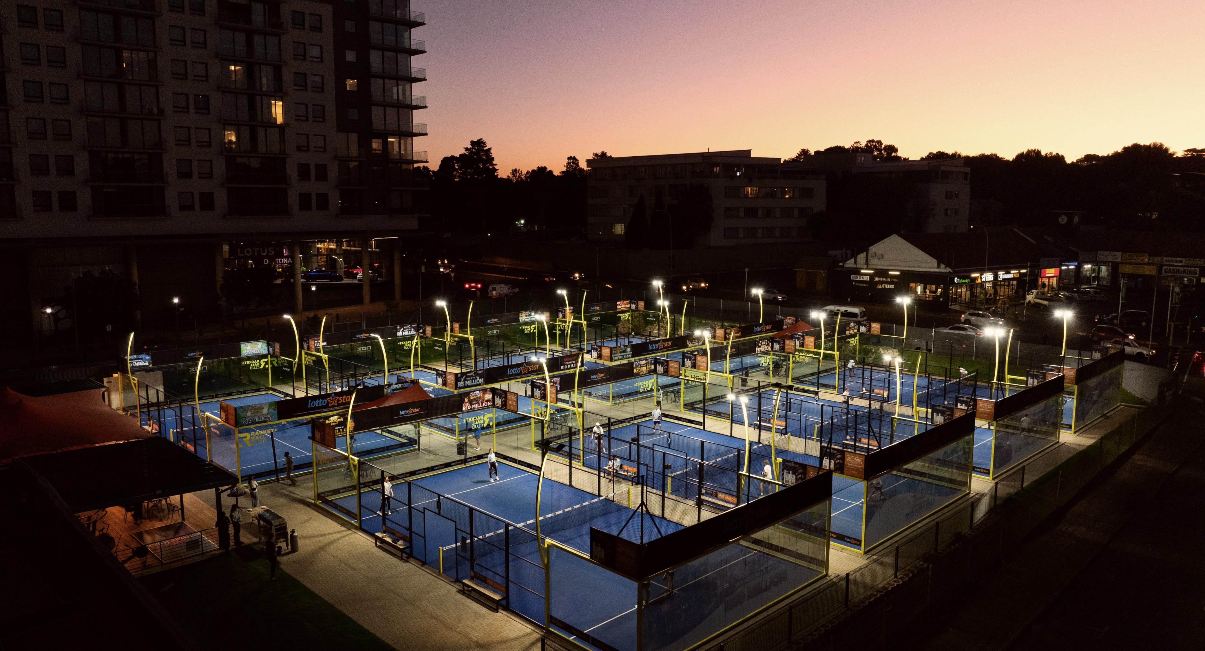 Racket and Ball Club - Melrose Arch logo