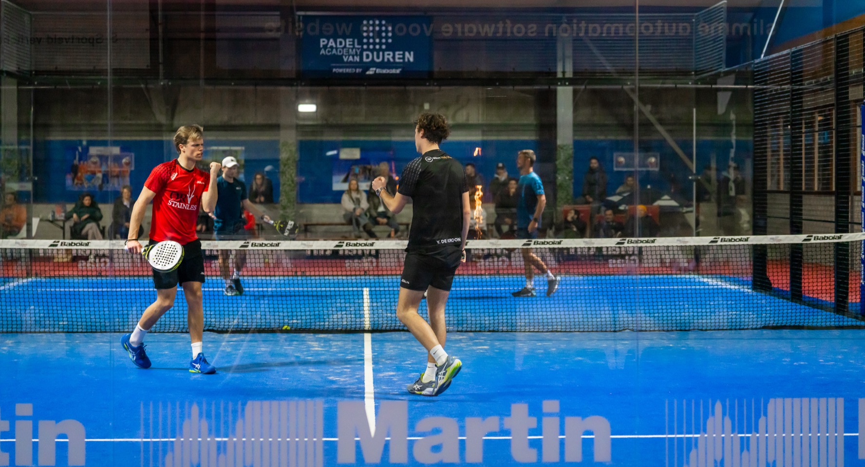Van Duren indoor padel centrum logo