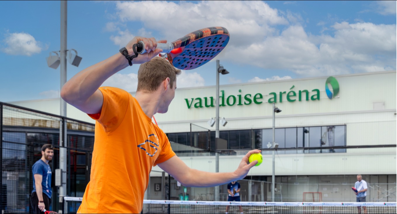 Vaudoise aréna logo