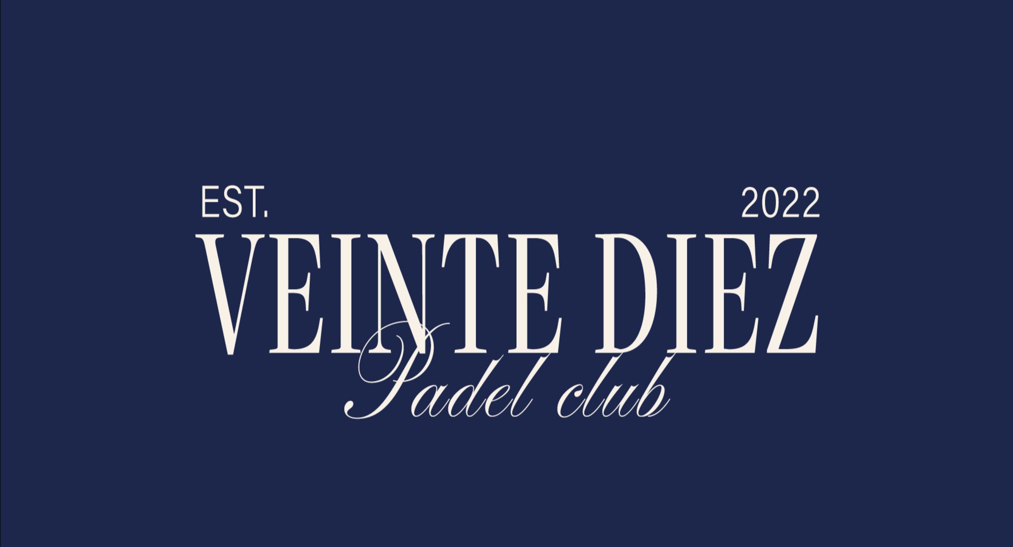 Veinte Diez Padel Club logo