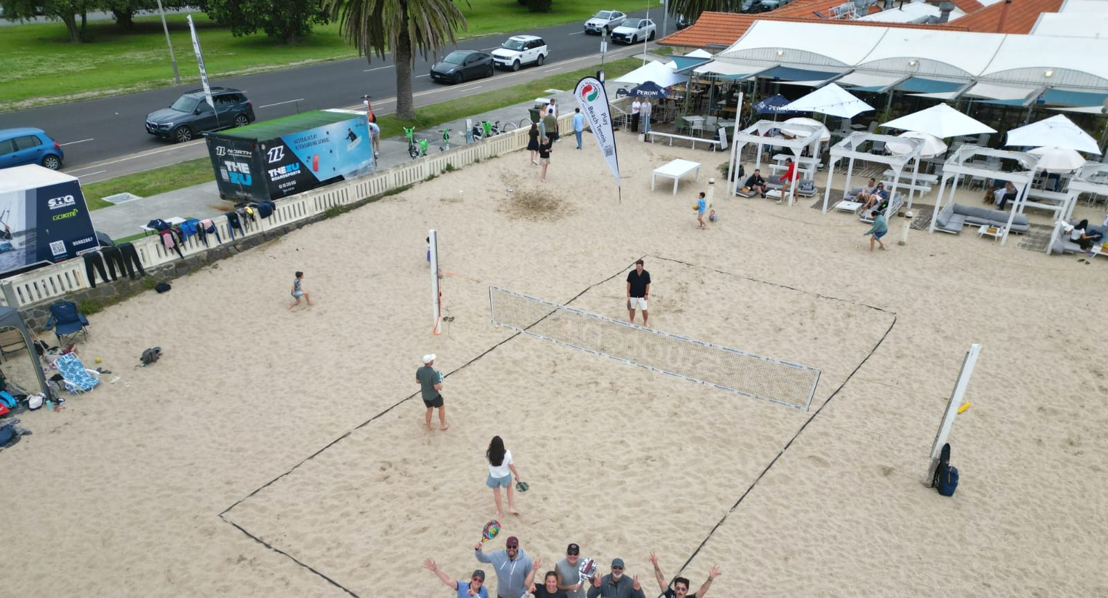 Victoria Beach Tennis logo