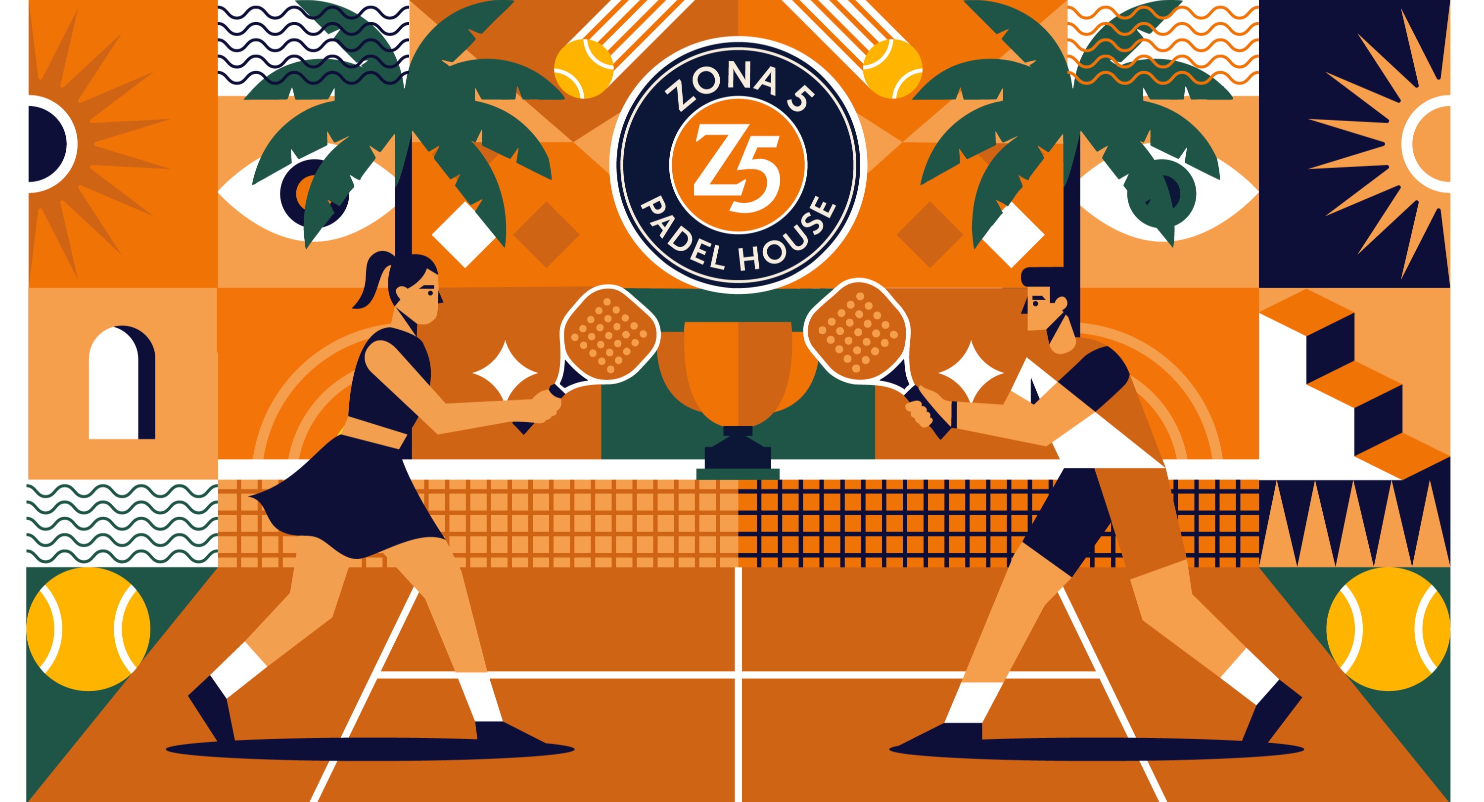Zona 5 Padel Haus Cancun logo