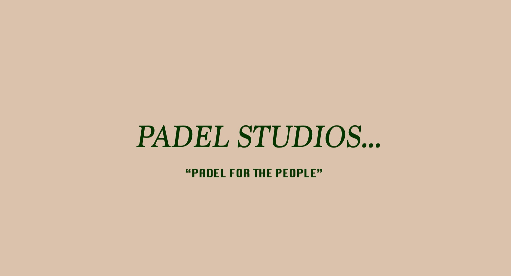 Padel Studios Coesfeld
