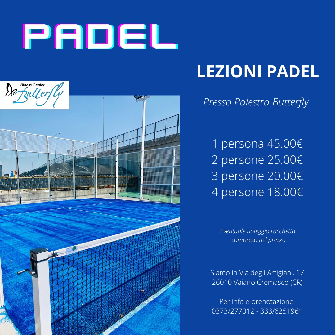 PALESTRA BUTTERFLY