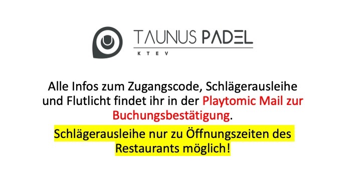 Taunus Padel im KTEV