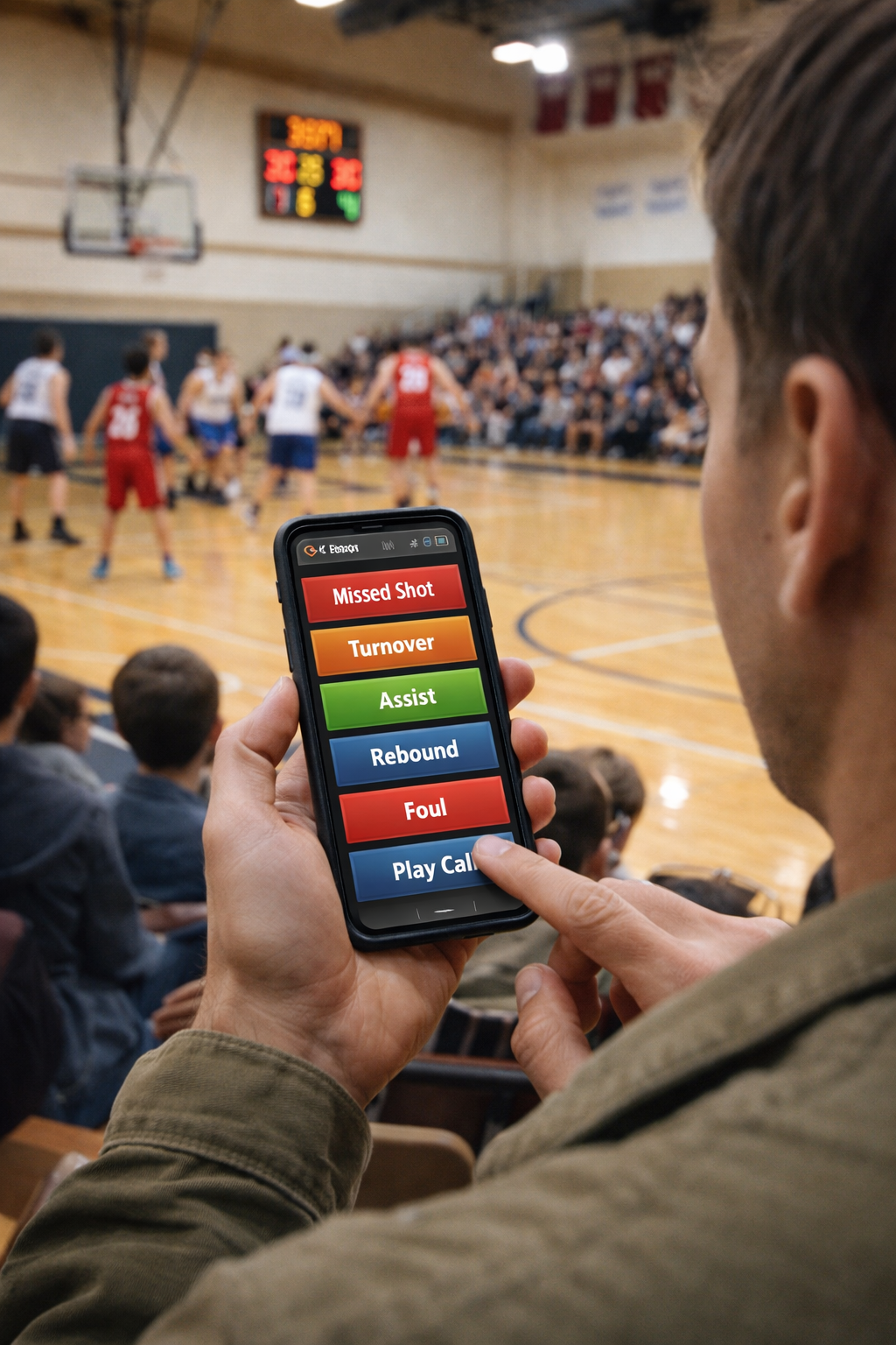 Live Match Tagging: Real-Time Basketball Analytics for Coaches