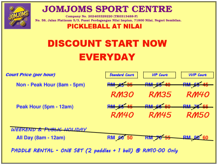 Jomjoms Sport Centre - Pickleball - Photo 1