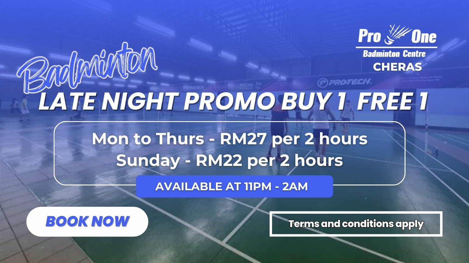 Pro One Badminton Centre (Cheras)
