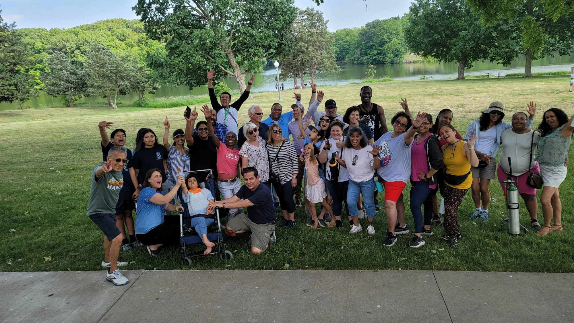 Lifeline wellness community moment outdoors