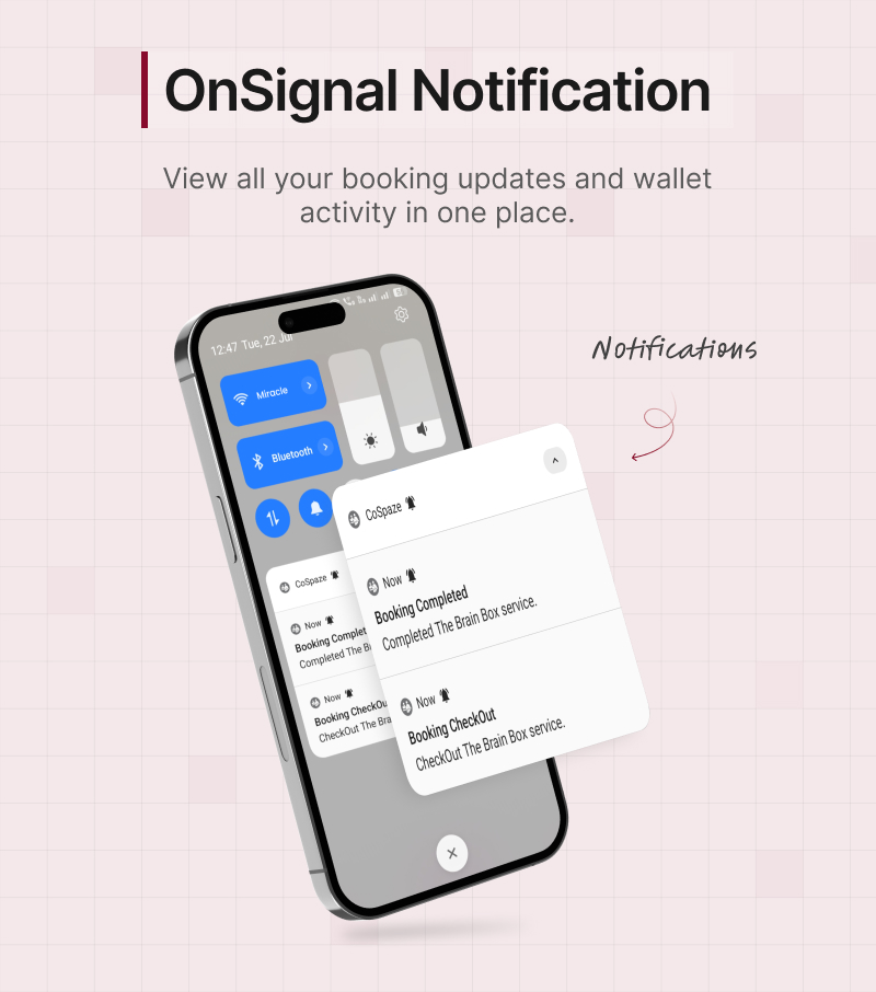 CoSpaze - Coworking Space Booking Flutter App | Multi-vendor | Firebase Backend