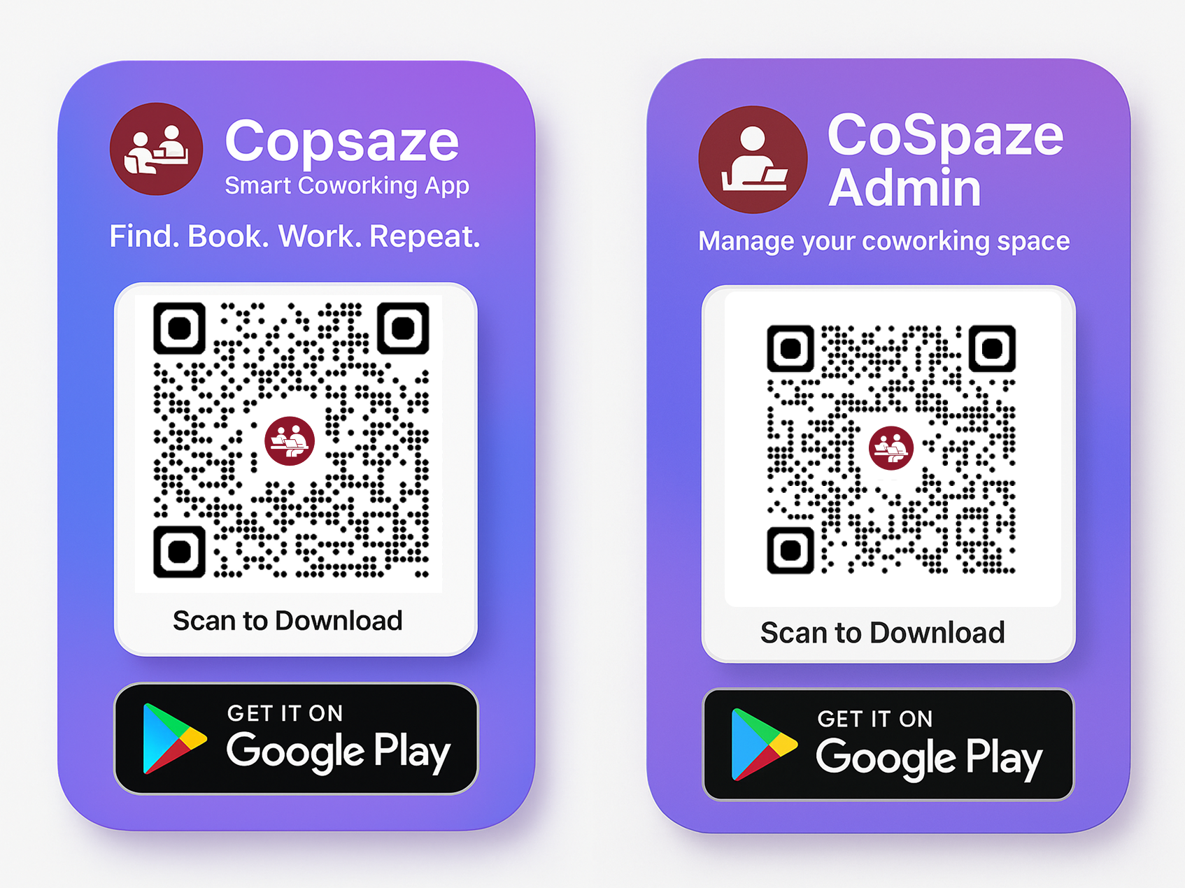 CoSpaze - Coworking Space Booking Flutter App | Multi-vendor | Firebase Backend