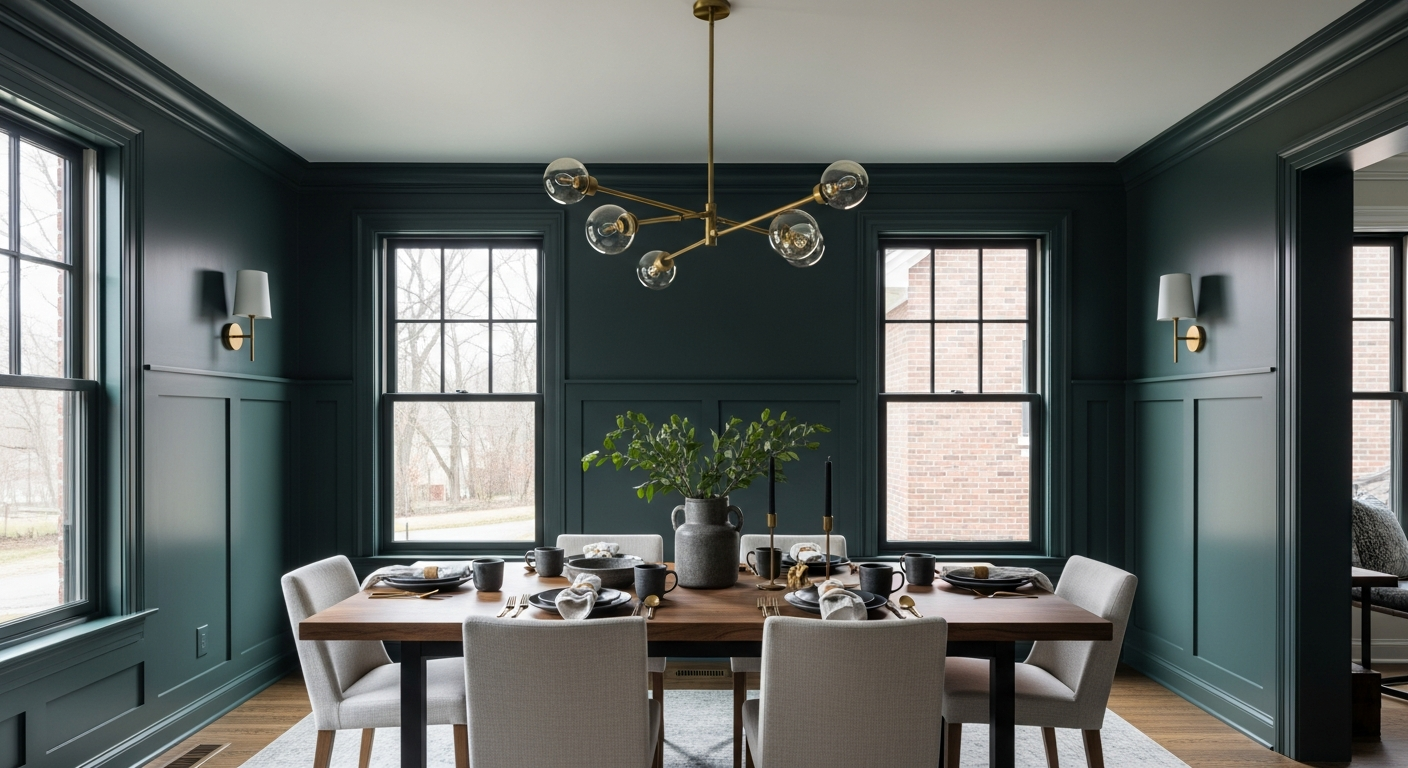 The Intoxicating Dining Room Color Northeast Ohio Designers Refuse to Share