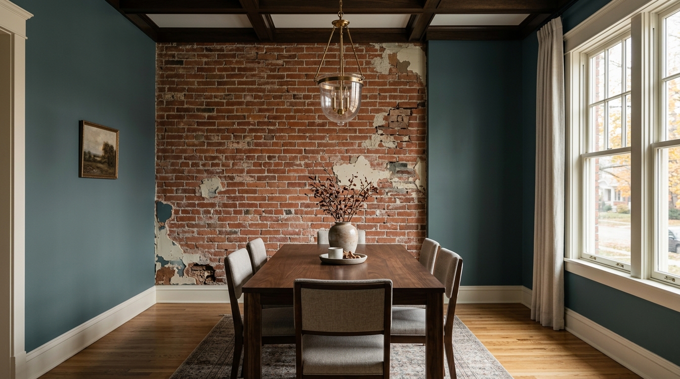 The One Prep Mistake Quietly Ruining Indianapolis Exposed Brick Dining Rooms
