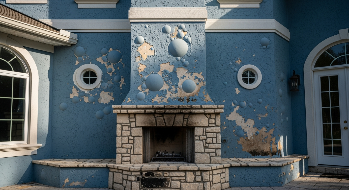 Why Your Ocala Stucco Is Blistering And the Hidden Threat Destroying Your Hearth